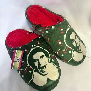 Elf-NWT-Buddy-Women's Christmas House Slippers-XL 10-Hard Sole-Unisex-Slip On